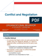Conflict and Negotiation: Organizational Behavior
