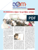 Charity-Oriented Myanmar Newsletter V1 I2 (Burmese Version)