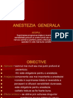 ANESTEZIA GENERALA