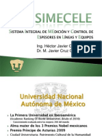 Sistema SIMECELE para inspección de integridad mecánica en PEMEX