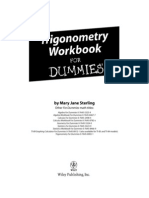 Trigonometry Workbook for Dummies