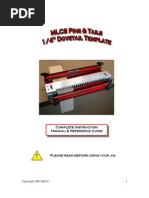 9381 Small Dovetail Template