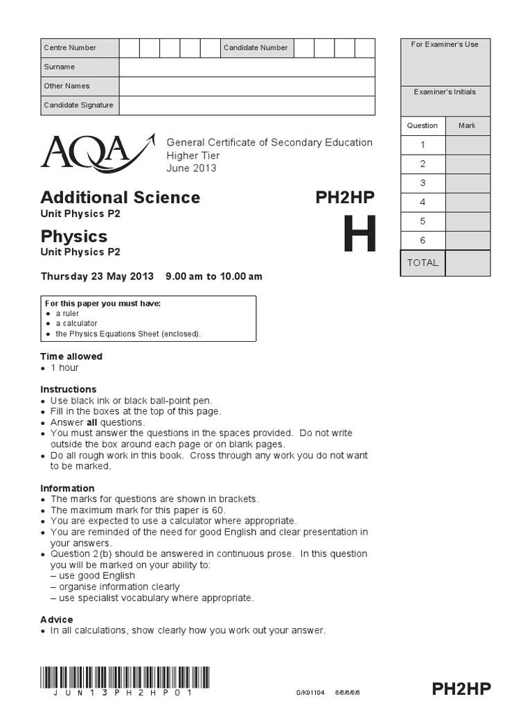 Physics Unit 2 Question Paper | PDF | Nuclear Reactor | Nuclear Fission