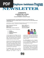 Assertive Communication Worksheet Guide | PDF