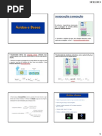 Acidos e Bases