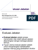 Evaluasi Jabatan