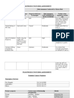 Risk Assessment Form