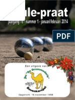 Boule-Praat Januari/februari 2014