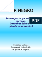 Ser Negro Mal