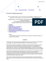 INTERNATIONAL CONVENTION ON THE PROTECTION OF THE RIGHTS OF ALL MIGRANT WORKERS AND MEMBERS OF THEIR FAMILIES (Art. 2, para. 1), adopted by General Assembly resolution 45/158 of I 8 December 1990. - Migrant Workers No.24, E