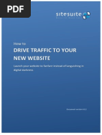 Use social media to drive web traffic