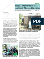 HPFPI-PACSII Provides Housing Aid to Typhoon Frank Victims