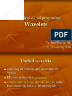 Wavelets for bio signal lprocessing 