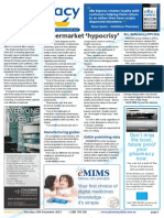 Pharmacy Daily For Thu 19 Dec 2013 - Supermarket /'hypocrisy/', ASMI - Multivitamins OK, Aspirin Cancer Study, Travel Specials and Much More