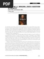 2006 - J. Coleman Baker - Review of ‘Jesus. A Question of Identity’ by J.L. Houlden
