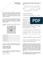 Matemática - 6º Ano - Sônia