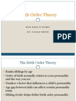Birth Order Theory