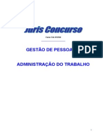 Gestão de Pessoas & Administração do Trabalho