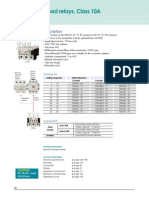 Thermal overload relays protect motors up to 85A