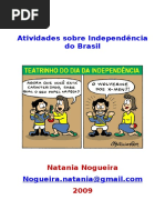 Várias atividades sobre Independência do Brasil