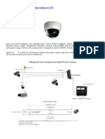 Mengatasi Drop Tegangan Pada Camera CCTV