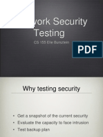 Network Security Testing