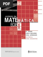 Download Juegos en Matematica-egb1-docentes-1 by Aprendiz de la Vida SN19245757 doc pdf