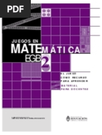 Download Juegos en Matematica-egb2-docentes-1 by Aprendiz de la Vida SN19245802 doc pdf