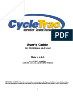 CT Home Unit User Guide_no Rope Adjust_NO Prescription_081309