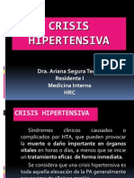 Crisis Hipertensiva Clase Tarde