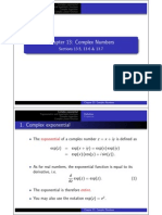 Complex Numbers 5 6 7 Handout 1x2