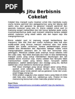 Download 4Tips Jitu Berbisnis Cokelat Web by nanky SN19247037 doc pdf