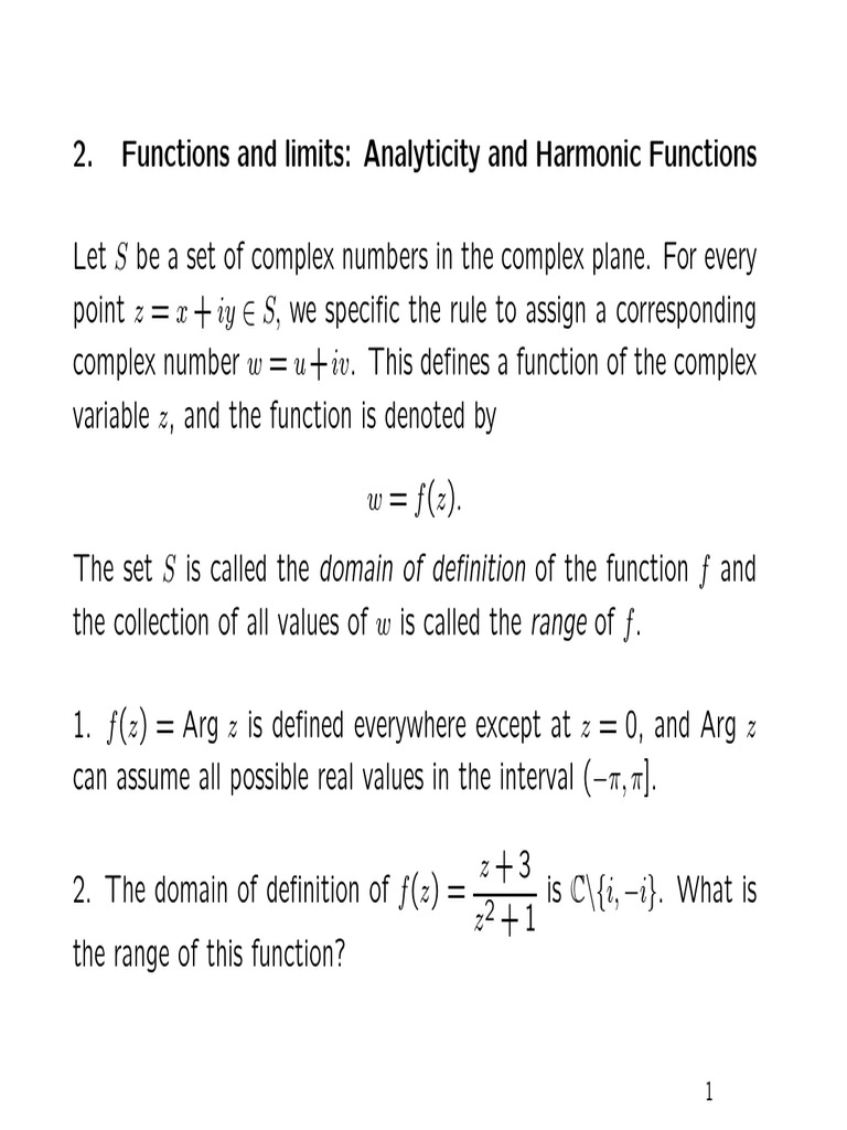 Complex Numbers | PDF