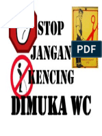 Stop (Coper Jaga Kebersihan)