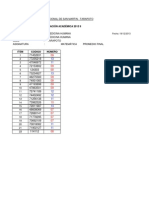 Acta Final Medicina Humana