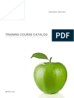 QlikView Education Services Training Course Catalog en