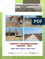 Monthly Progress Report January 2013