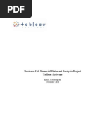 Download Tableau Software Financial Statement Analysis by emilylauryn SN192479560 doc pdf