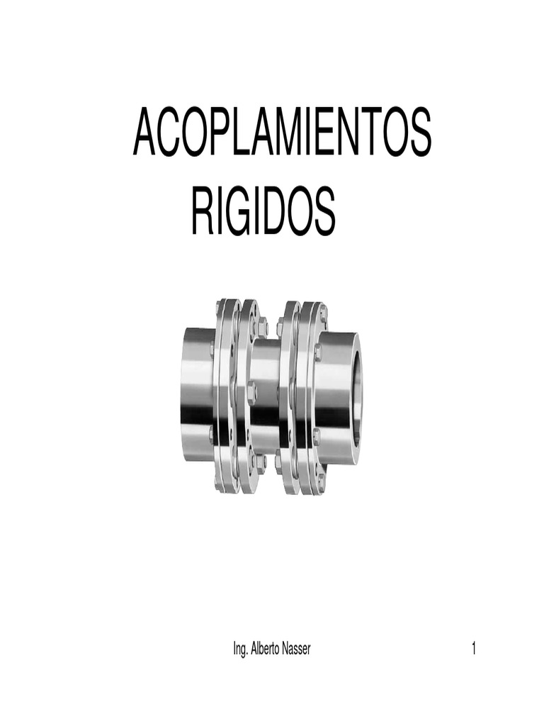 Tipos de Acoplamientos Rígidos | PDF