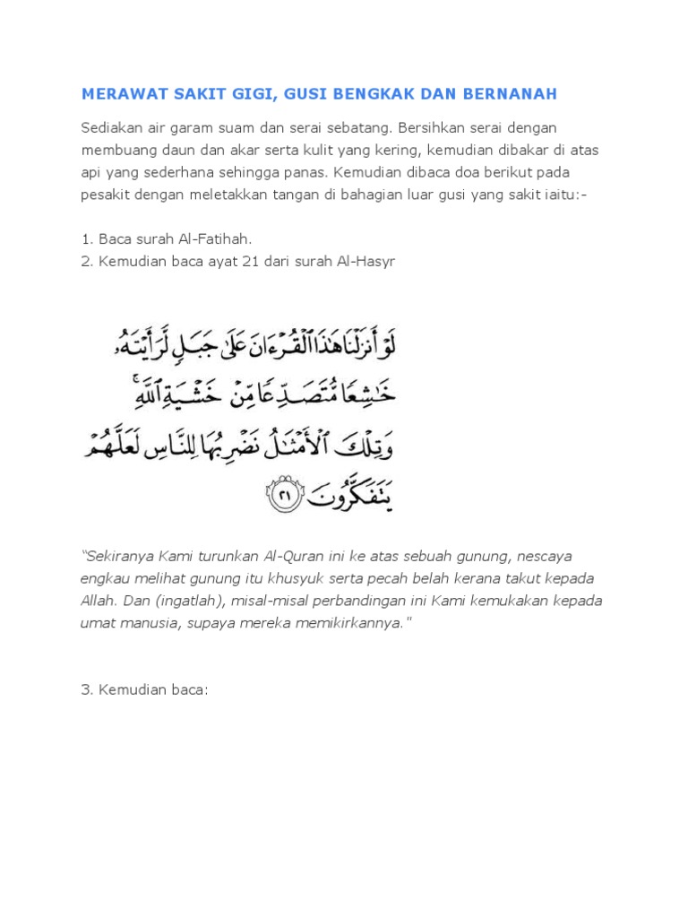 Merawat Sakit Gigi Pdf