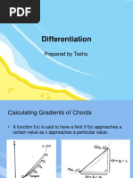 Differentiation 8 - Small Change and Approximation 