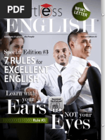 Rule #3 - 7 Quy tắc học tiếng Anh - Effortless English
