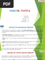 Ford Vs Toyota