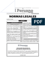 El Peruano,Leyes Sobre Salud