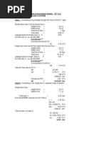 Stair Case Pressurization Calculation - Class A