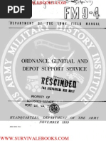 1959 US Army Vietnam War Ordnance General and Depot Support Service 126p