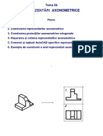 Tema 5b. Reprezentari Axonometrice