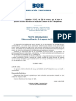 Boe Estatuto de Los Trabajadores PDF