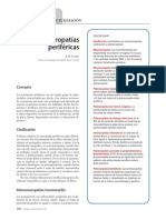 Neuropatías periféricas: clasificación y causas más frecuentes