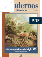 Los Campesinos Del Siglo XVI, CH16 Nº 33 PDF